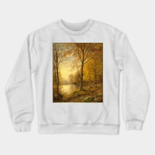 Indian Summer by William Trost Richards Crewneck Sweatshirt